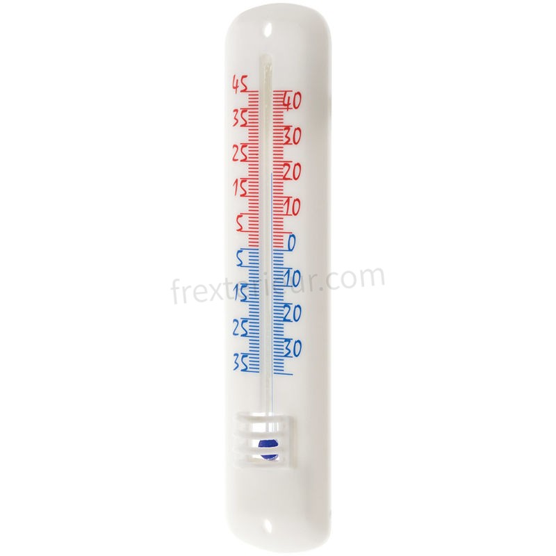 Thermomètre classique à alcool - blanc - Otio soldes - -1