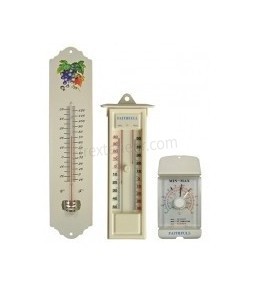 Thermometre inte/exter mini/maxifai thmmbutmf soldes - -0