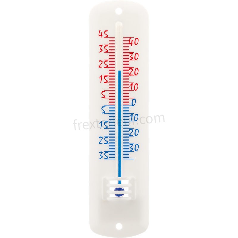 Thermomètre classique à alcool - blanc - Otio soldes - -0