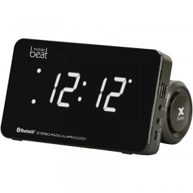 Mobile Beat CSS 1609 BT Radio-réveil FM USB fonction de charge de la batterie noir soldes