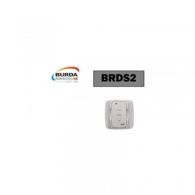Interrupteur/télécommande murale blanche, pour piloter rampe chauffange BURDA - BRDS2. soldes