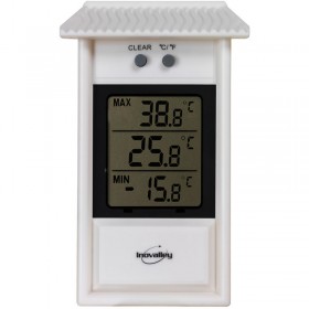 Thermomètre digital mini maxi blanc soldes