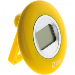 Thermomètre d'intérieur jaune - Otio soldes