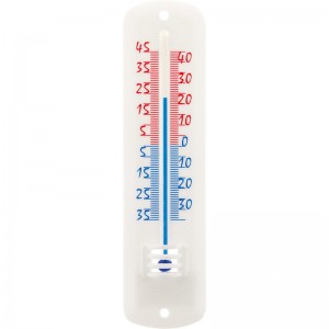 Thermomètre classique à alcool - blanc - Otio soldes