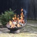 Esschert Design Vasque à feu inclinée Noir Acier FF402 soldes - 4