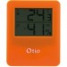 Thermomètre hygromètre magnétique orange - Otio soldes - 1