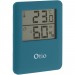 Thermomètre hygromètre magnétique bleu - Otio soldes
